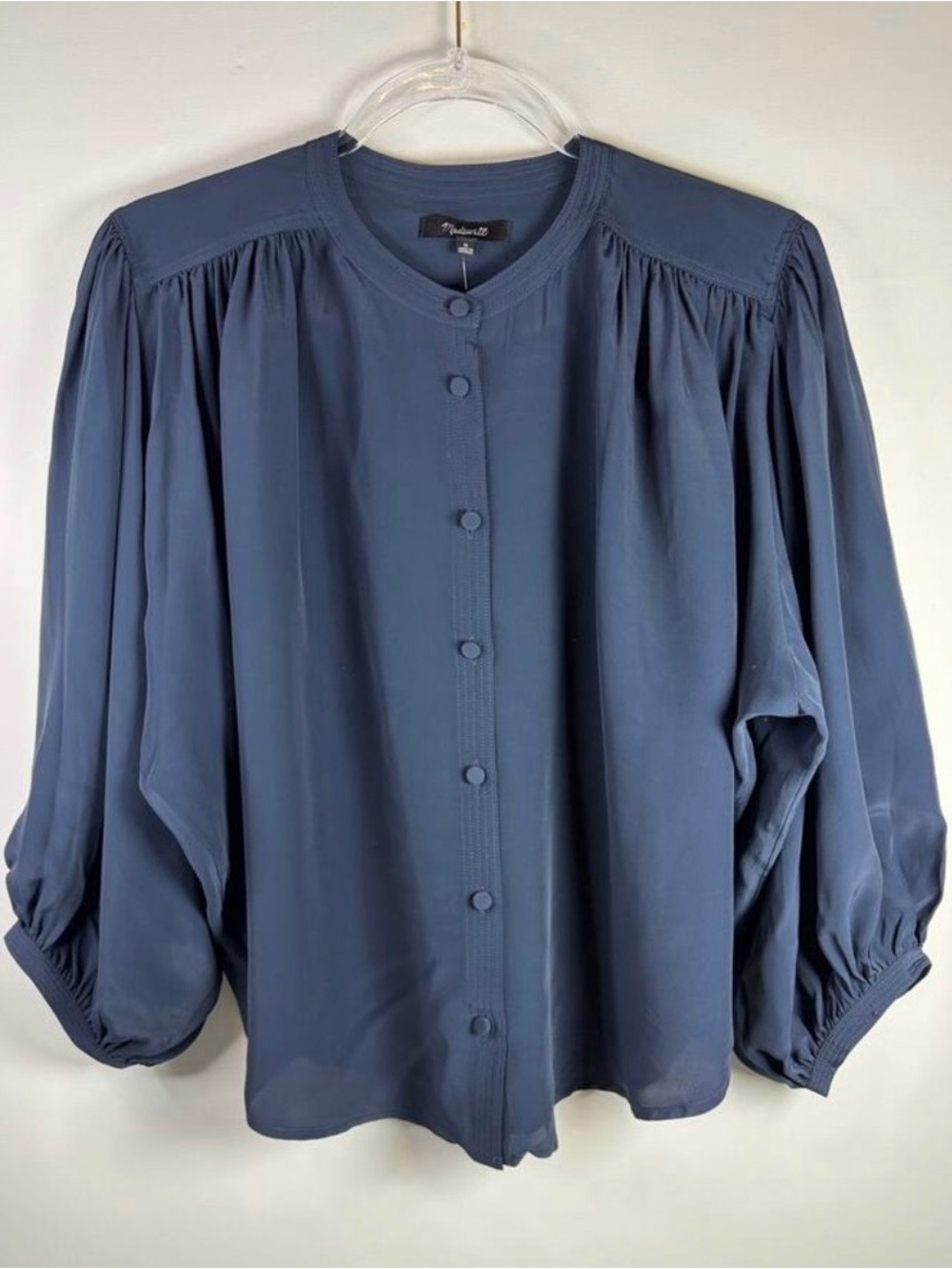 Madewell Button-Front Blouse